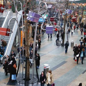 Nederland Rotterdam Centrum Lijnbaan